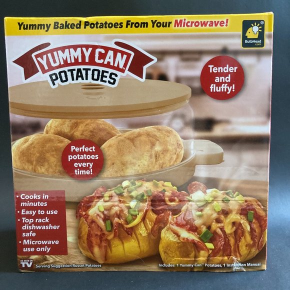 Yummy Can Potatoes Microwave Potato Baker - Picture 1 of 4
